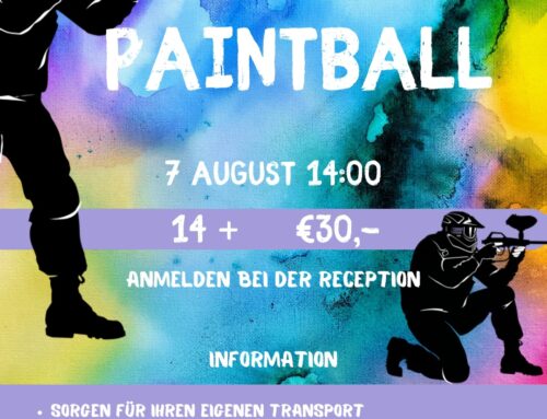 Paintball in the forest